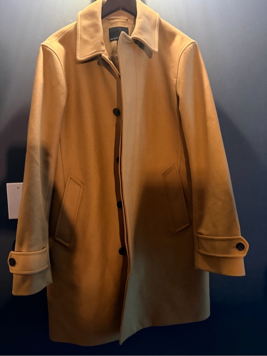 Banana Republic Other - Men’s Camel Single-Breasted Wool Coat